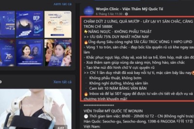 Không nâng ngực cũng bị mất tiền, buộc ký cam kết im lặng tại Wonjin